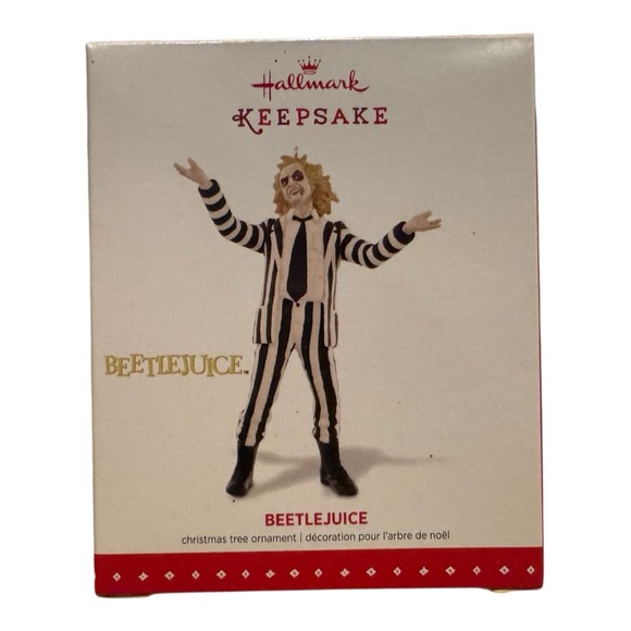 Hallmark Keepsake Ornament Beetlejuice Tim Burton 2015 Movie Figure - Picture 2 of 5